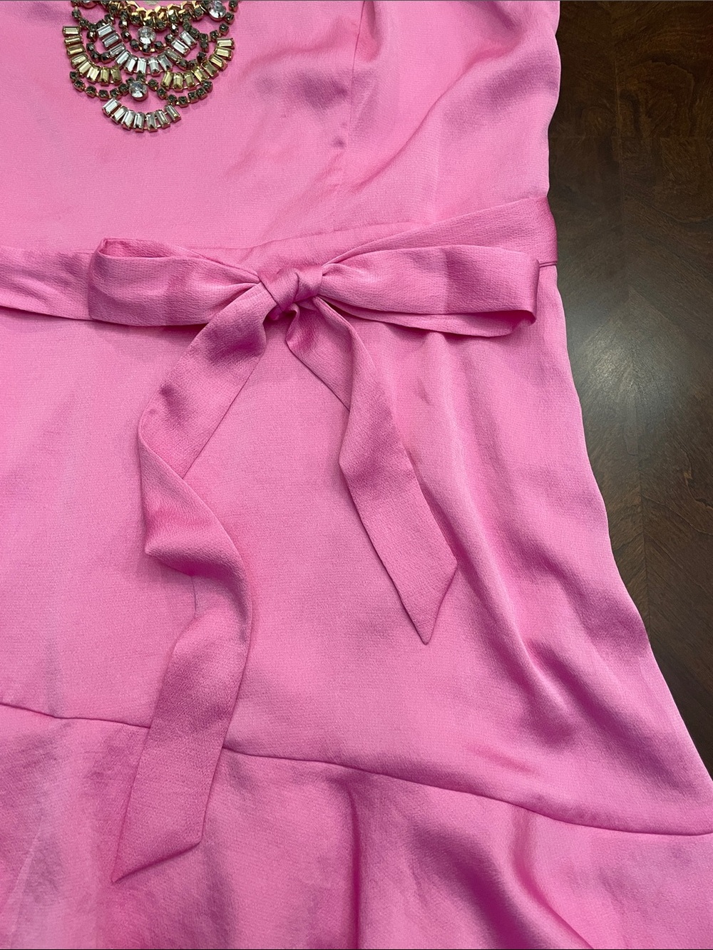 Express Pink Ruffle Romper - Picture 5 of 16